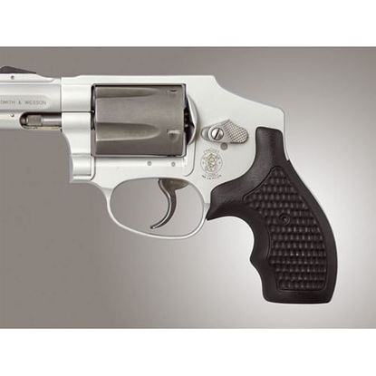 Picture of Hogue S&W J Frame Round Butt Bantam - Piranha - G10 SOLID BLACK