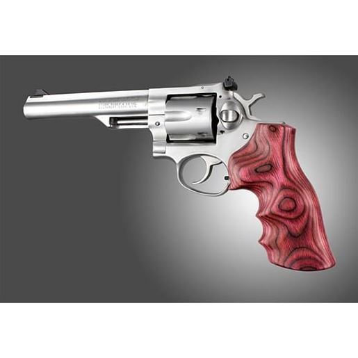 Picture of Hogue GP100 Super Redhawk Rose Laminate Wood Grips