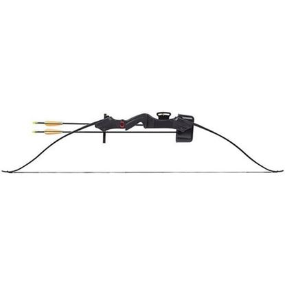 Picture of CROSMAN Sentinel (black)Pre-teen recurve bow w/2- 26" arrows adjustable pin sight arm guard