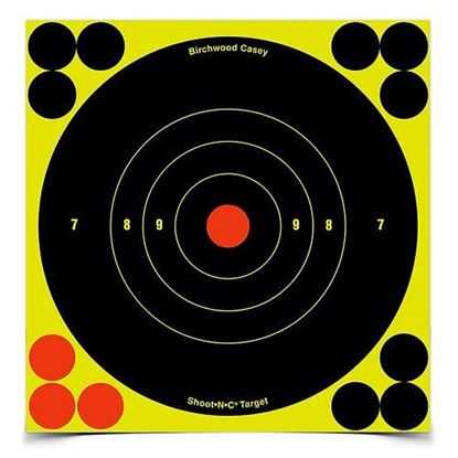 Picture of Birchwood Casey ShootNC 6" Bull's-Eye (60 Targets - 720 Pasters)