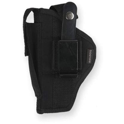 Picture of Bulldog Belt and clip ambi holster w/clam shell packaging