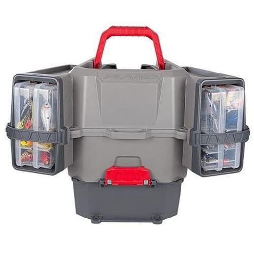 Picture of Plano Kayak V-Crate Tackle System Gray/Red