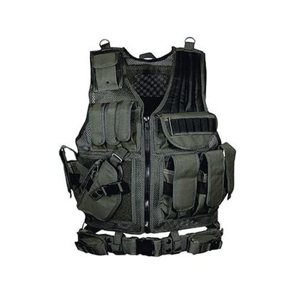 Picture of UTG 547 Law Enforcement Tactical Left Handed Vest Black