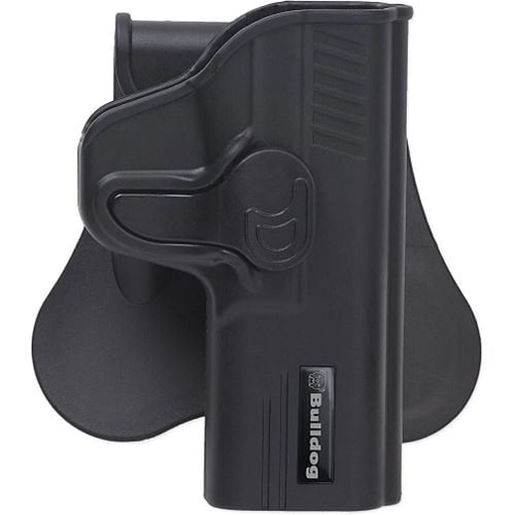 Picture of Bulldog Rapid Release Polymer holster with paddle right hand only