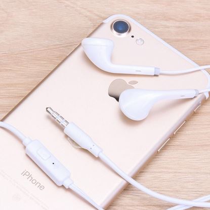 Picture of Color: White, style: 1 - Platinum Code Original Authentic Suitable For OPPO Headset R11R15A57R9sR11splusA3A5 In-Ear Men And Women Mobile Phones