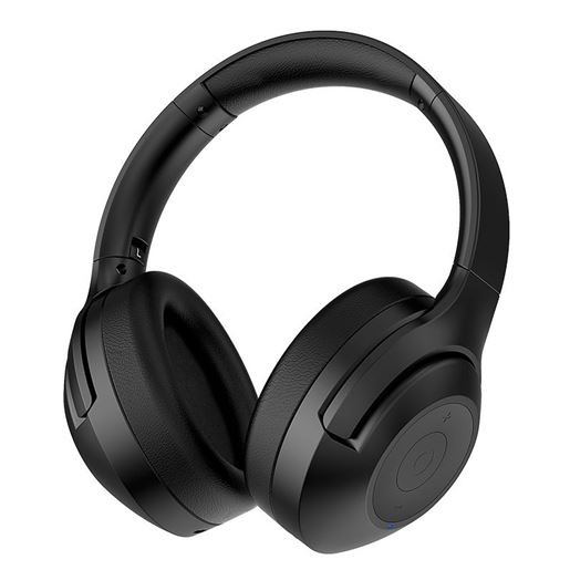 Picture of Color: Black active noise reduction, style: usb - Wireless Bluetooth Headset ANC Active Noise Reduction Music