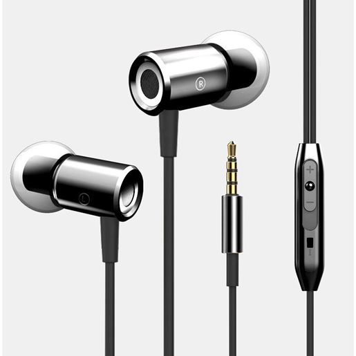 Picture of Wired Earphone Metal Magnetic Subwoofer In-Ear Cable