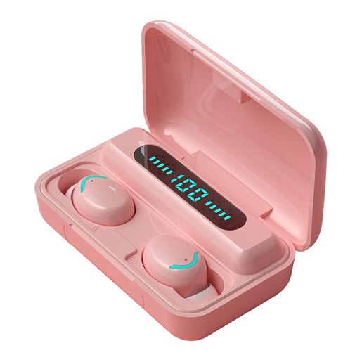 Picture of Color: Pink - Wireless Bluetooth Headset With High Battery Ears