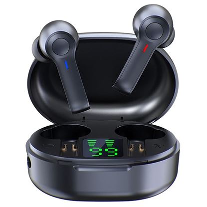 图片 Color: BlackA, style: Wireless headset - Can Be Stereo Neutral Earphone Earbud Type