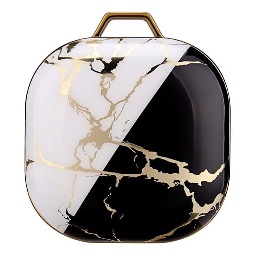 Picture of Color: GC4 headphone case - European And American Style Green Gold Marble IMD Earphone Sleeve