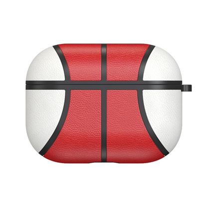 Picture of Applicable To Apple Airpods Pro Protective Sleeve NBA Basketball Headset Protective Shell Handmade Leather Anti-fall Protection