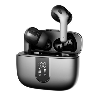 Picture of Jerry X08 Digital Display Private Model Subwoofer Fourth Generation In-Ear Wireless