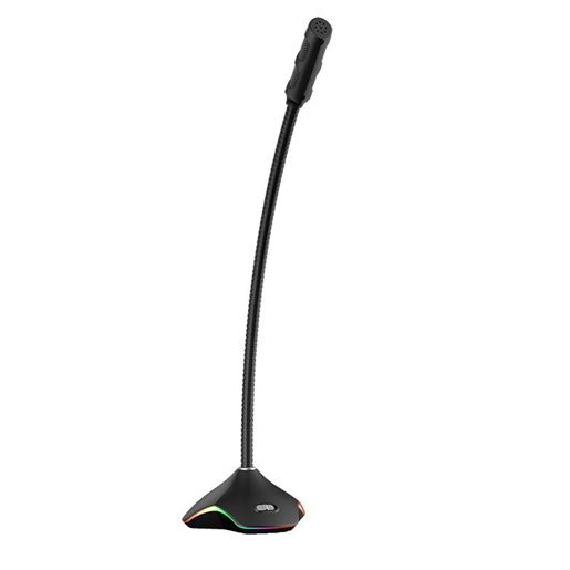 Picture of Color: Black, style: Blu ray - Microphone Live Call Microphone Game Microphone RGB Computer Microphone