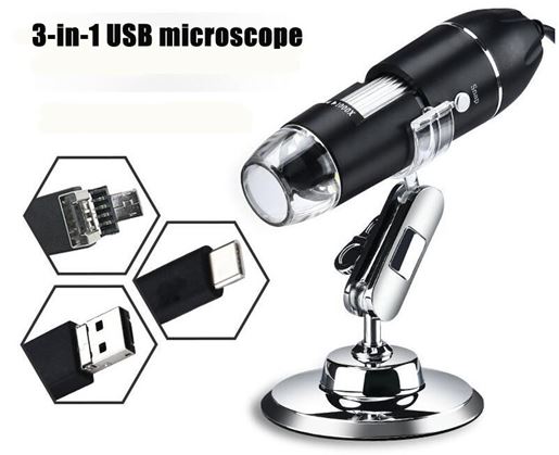 Picture of Customized the New 1000 Times Portable High-definition Digital Microscope Magnifier