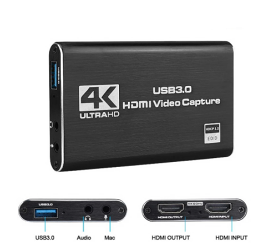 Picture of 4K HDMI Game Capture Card USB3.0 1080P Capture Card Device For Streaming