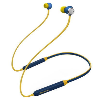 Изображение 2021 new smart Bluetooth headset blue string TN neck hanging ANC active noise reduction ear type wireless headset