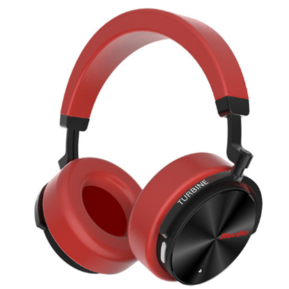 Picture of Color: Red, Style: T4S - Bluetooth Headset Wireless Noise Reduction Sports Headphones