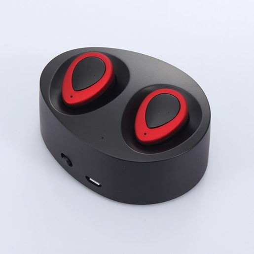 Picture of Binaural wireless bluetooth headset to ear running stereo bluetooth headset