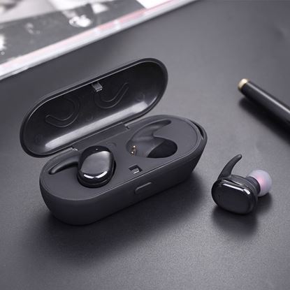 Picture of Cross border special for new wireless binaural Bluetooth headset touch, mini waterproof Amazon hot sports headset