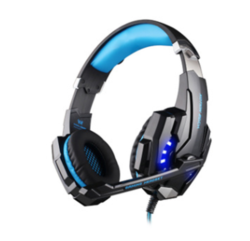 Picture of Color: Black blue - G9000 Headphones Gaming Headset with Microphone 3.5+USB Single Hole Headset for PS4