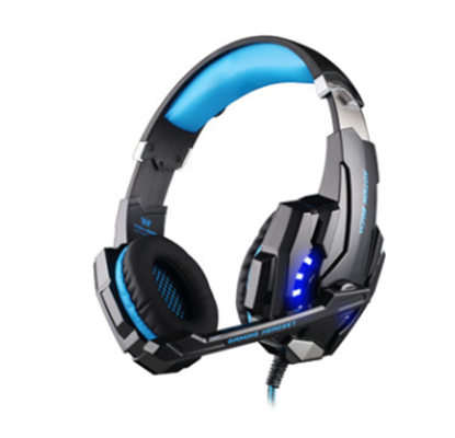 Picture of Color: Blue G2000 - G9000 Headphones Gaming Headset with Microphone 3.5+USB Single Hole Headset for PS4