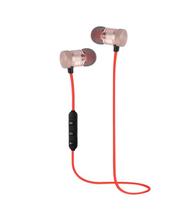 Picture of 01 magnetic wireless Bluetooth headset Amazon explosion models electronic stereo headset sports Bluetooth headset