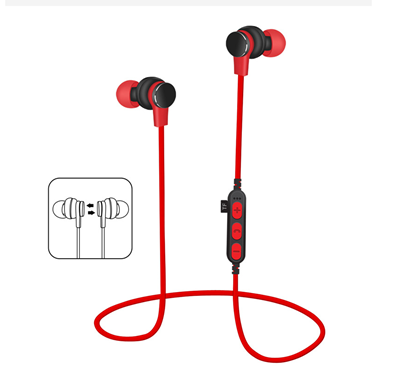 Picture of Oem pluggable memory card running sports wireless dual in-ear Bluetooth headset headset