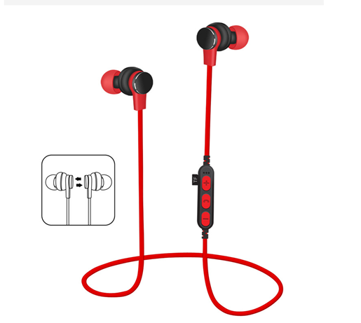 Picture of Oem pluggable memory card running sports wireless dual in-ear Bluetooth headset headset