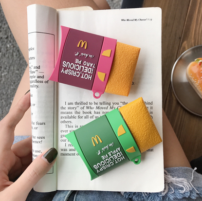 Picture of Style: 1 2, Color: Nuggets - Chicken nuggets pie taro airpods protective case cover