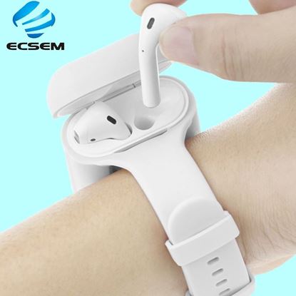 Picture of 2021 Newest Version Protective Cover for Bluetooth headset Bands Silicone Wrist Shell Compatible for  Sport portable