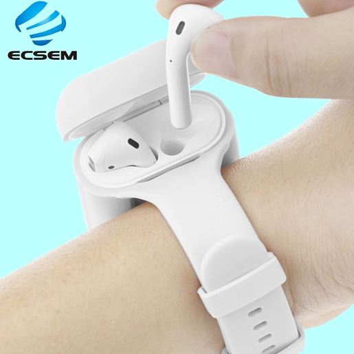 图片 2021 Newest Version Protective Cover for Bluetooth headset Bands Silicone Wrist Shell Compatible for  Sport portable