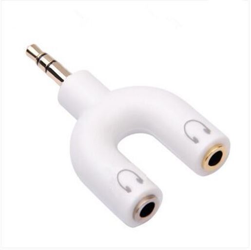 Picture of 3.5mm audio adapter mobile phone headset splitter