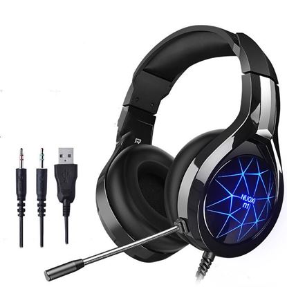 Picture of Color: Black, Style: N1 - Headphones for video games