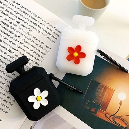 Picture of Flower perfume bottle earphone sleeve