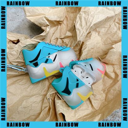 Picture of Luminous rainbow sneakers earphone cover