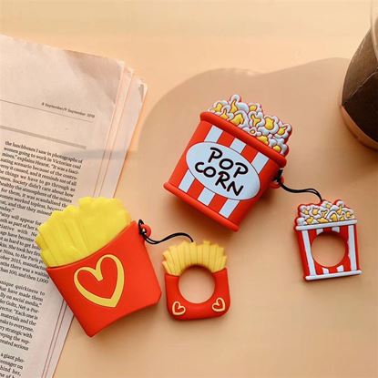 Picture of French fries popcorn earphone sleeve