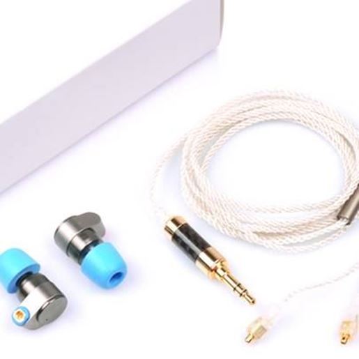 Picture of In-ear electronic dual-action metal headset