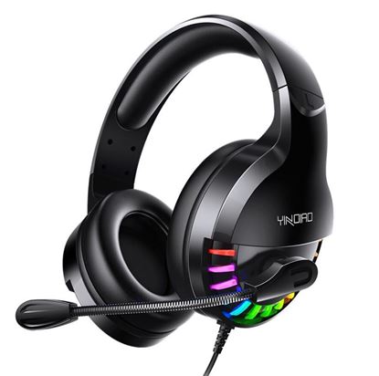 Picture of Wired Gaming Headset With ,Icrophone Sound Card Line Control