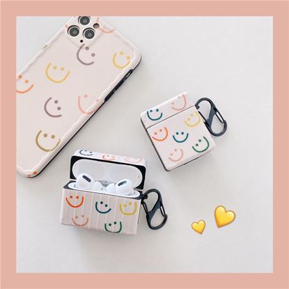 Picture of Smiley Cartoon Protective Cover Protective Shell Earphone Cover