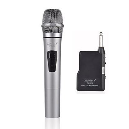 Picture of Wireless microphone Karaoke audio microphone Metal tube sound quality is good