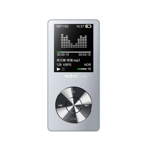 Foto de body color: Golden, Memory capacity: 8GB - Mp3 lossless music player multi-language card Walkman recorder