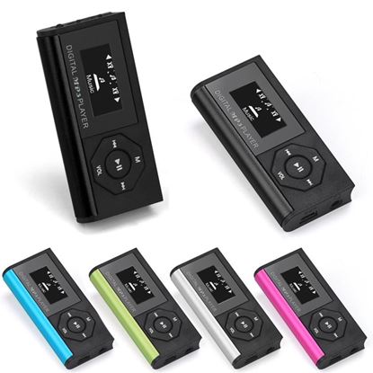 Picture of Mini Mp3 Hifi Player Mini USB MP3 Music Media Player LCD Screen Support 16GB Micro SD TF Card Sport Headphone Mp3 Player