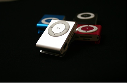 Picture of Classic clip clips MP3 metal clip MP3 iron clip MP3 customizable LOGOmp3 player