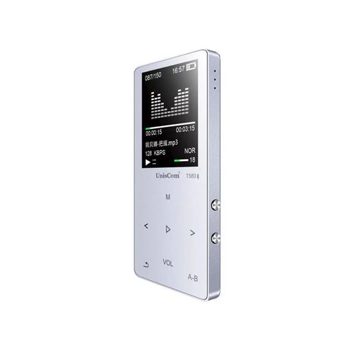 Picture of body color: Black touch, Memory capacity: 16G - MP3 touch screen music player