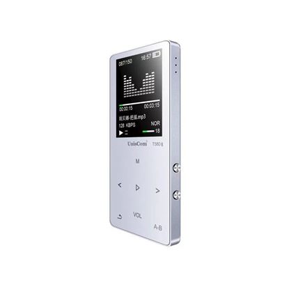 Picture of body color: Silver touch, Memory capacity: 16G - MP3 touch screen music player