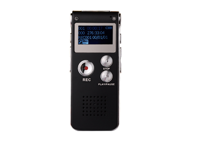 Изображение Color: Silver, Model: 8GB - Recorder intelligent noise reduction
