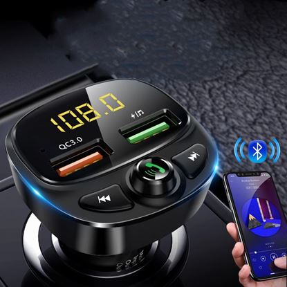 Picture of Car Bluetooth Receiver Car Multi-function Cigarette Lighter Car Charger