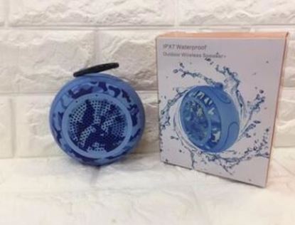 Picture of Color: Blue, Quantity: 2pcs - Bluetooth Speaker