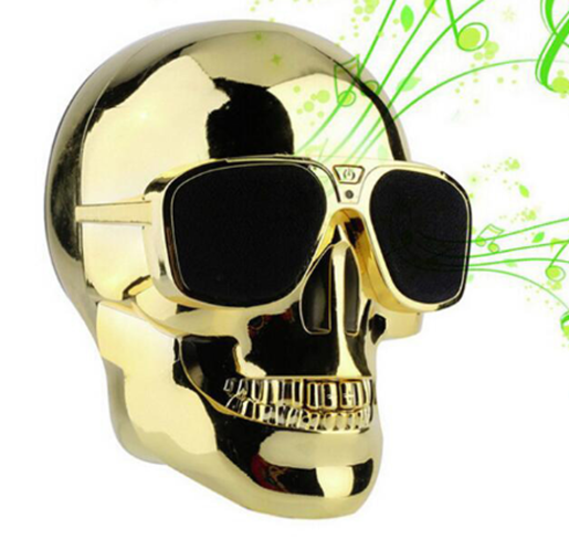 Picture of SKULL Wireless Bluetooth Speaker Sunglass Skull Speaker Mobile Subwoofer Multipurpose Speaker Dropshipping