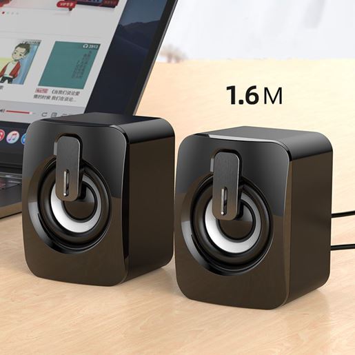 Picture of Color: Black, Style: 1.3m - Desktop Computer Desktop Notebook Small Speaker